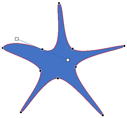 Editing vertexes changes the structure of the selected shape