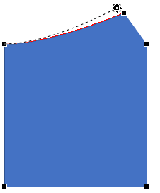 Opened shape Opened shape