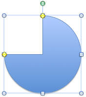 Shape flipped horizontally