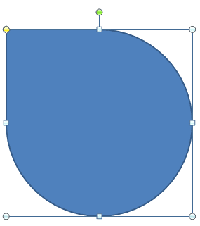 Shape flipped horizontally