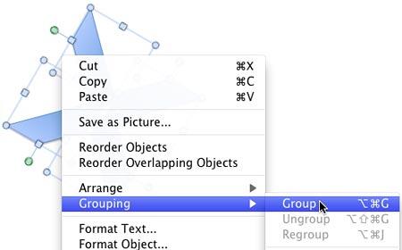 Grouping shapes Grouping shapes