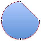 Curved segment changed to Straight segment