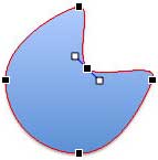 New point added on the segment at the clicked and dragged position