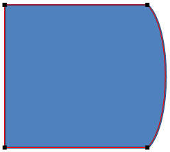 Straight Segment changed to Curved Segment