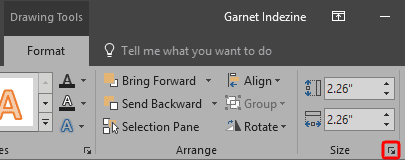 Dialog launcher button