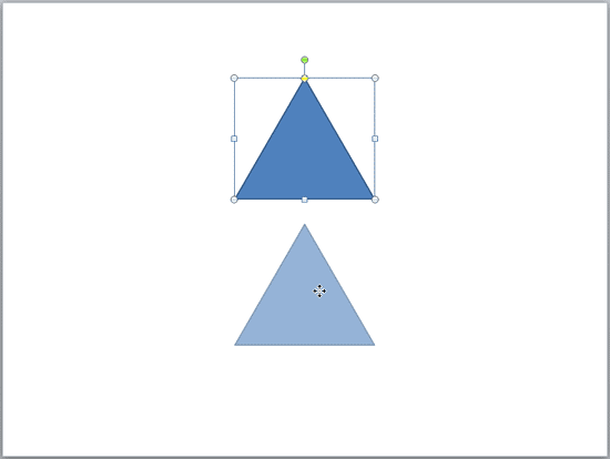 Move shape in straight line Move shape in straight line