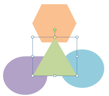 Triangle brought on top