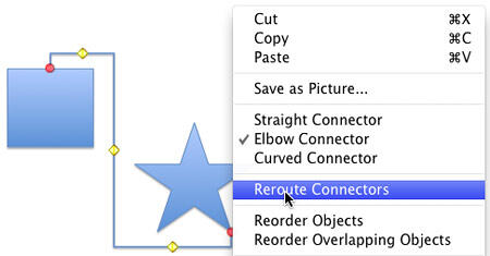 Reroute Connectors option
