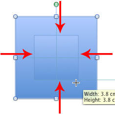 Combine both Alt (Option) and Shift dragging options to get the best of both worlds