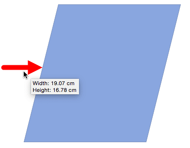 Resize only one side