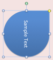 Text rotated to 90° Clockwise Text rotated to 90° Clockwise