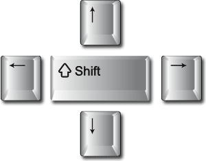Shift Key Shortcuts in PowerPoint Shift Key Shortcuts in PowerPoint