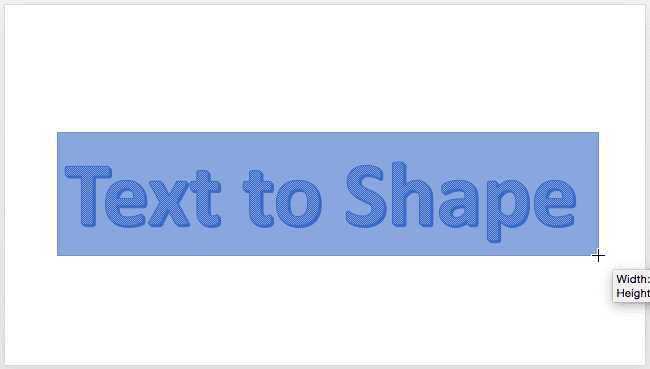 Rectangle shape being drawn over the text box