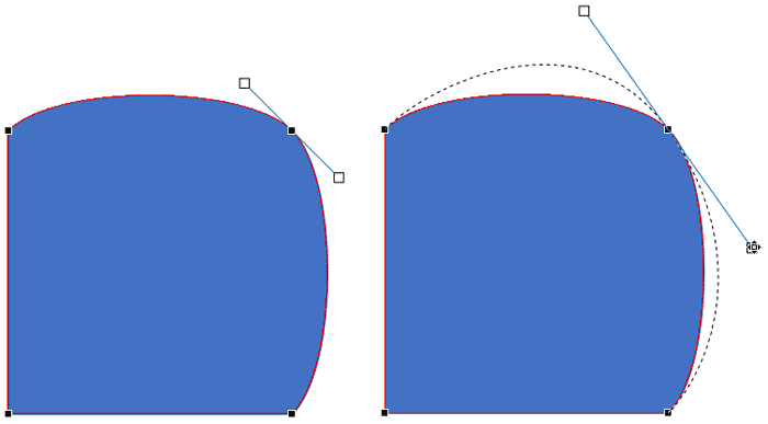 Corner Point changed to Smooth Point