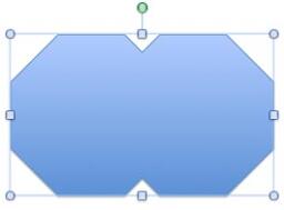 Selected Octagons united into a single shape