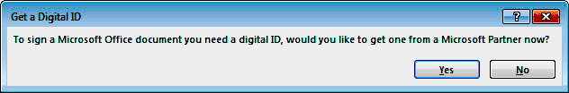 Do you want to get a digital signatu Do you want to get a digital signatu
