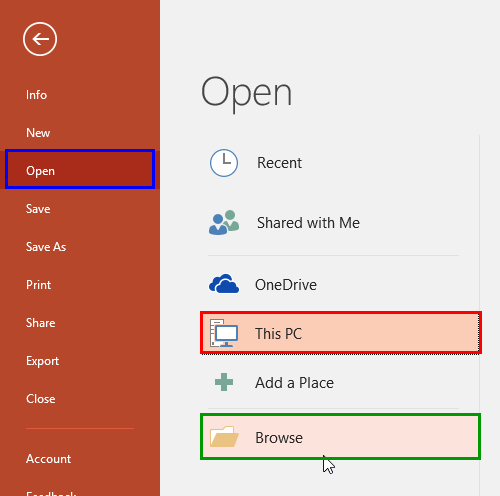 Browse button Browse button