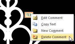 Delete Comment option