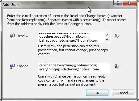 Add Users dialog box