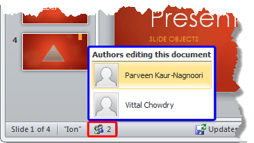 PowerPoint desktop application
