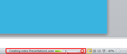Conversion process in progress Conversion process in progress