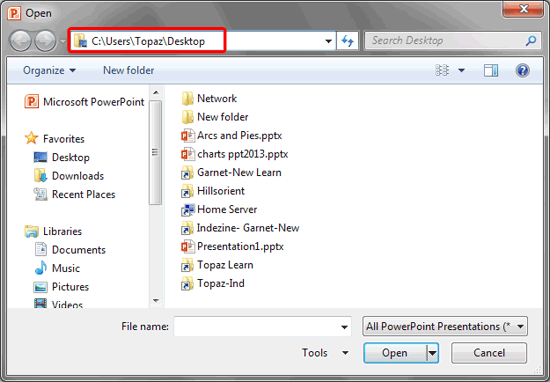 Open dialog box Open dialog box