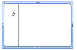 Dashed line has appeared only within the active cell Dashed line has appeared only within the active cell