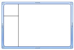 Horizontal line drawn only till the vertical line Horizontal line drawn only till the vertical line