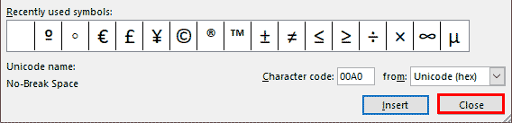 Click on the Close button in PowerPoint Click on the Close button in PowerPoint