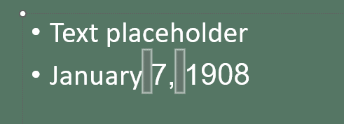 Nonbreaking spaces inserted in PowerOint Nonbreaking spaces inserted in PowerOint