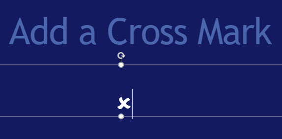 Change the font to Wingdings Change the font to Wingdings