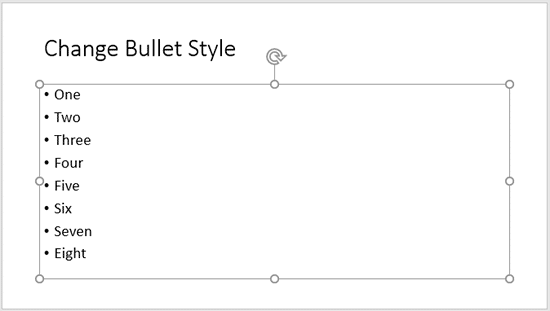 Slide with bulleted text Slide with bulleted text