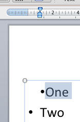 First Line Indent Marker overlapping the Hanging and Left Indent Markers First Line Indent Marker overlapping the Hanging and Left Indent Markers