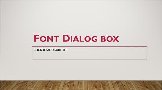 Text formatting changed Text formatting changed