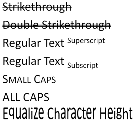 Text Effects Text Effects