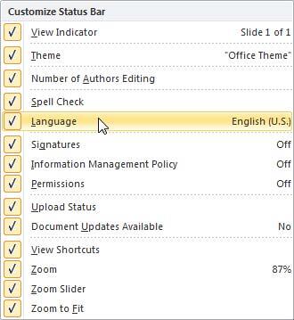 Language option selected Language option selected