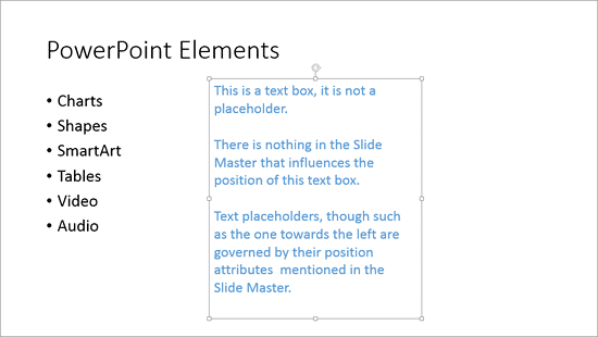 Text box moved to the new position Text box moved to the new position