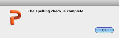 PowerPoint message window PowerPoint message window