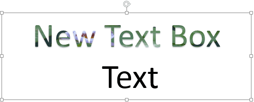New text gets formatted as existing text New text gets formatted as existing text