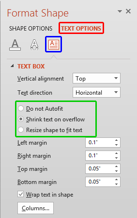 Format Shape Task Pane