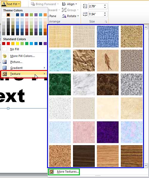 Texture sub-gallery Texture sub-gallery