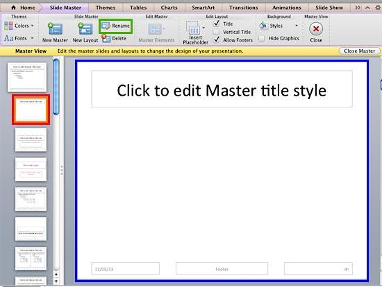 New Slide Layout added