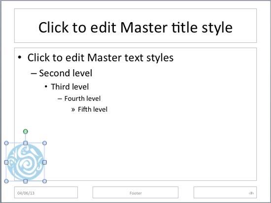 Logo resized and repositioned