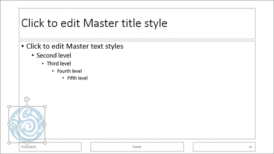 Logo resized and repositioned