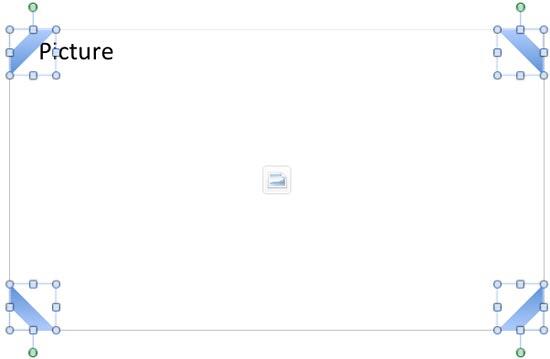 Diagonal Stripe duplicated and flipped to form four corners