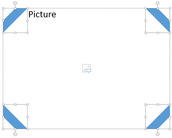 Boilerplate text changed for the picture placeholder