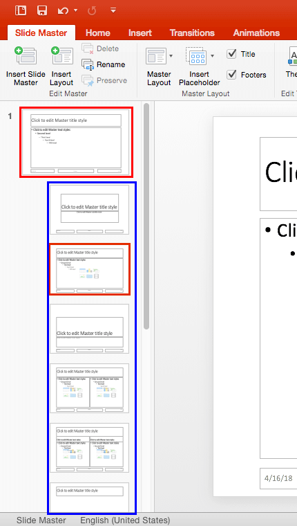 Slide Master and Slide Layouts within PowerPoint Slide Master and Slide Layouts within PowerPoint