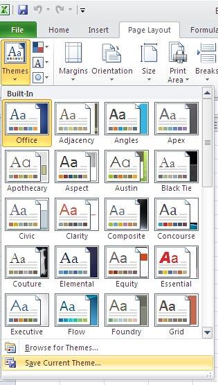 Themes Gallery Themes Gallery