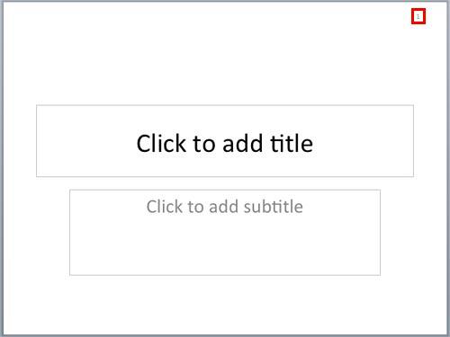 Slide Number repositioned