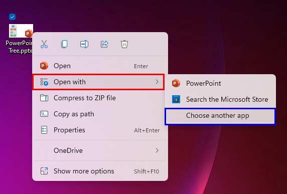 Right-click, context menu Right-click, context menu